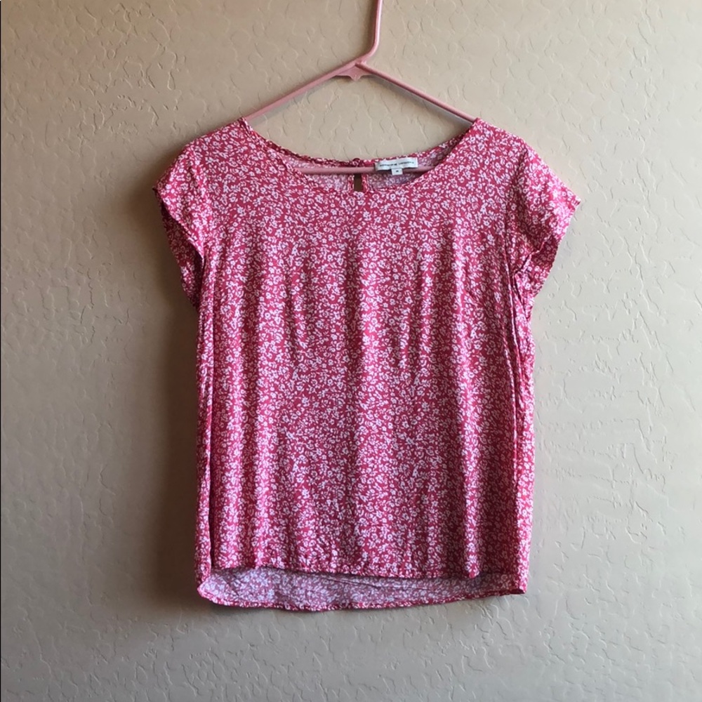 Adrienne Vittadini Floral Shirt M